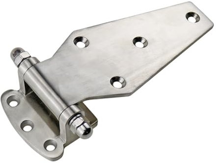 Industrial Equipment Oven 304 Stainless Steel Convex Door Hinge Commercial Kitchen Door Heavy-Duty 7-Inch Hinge 1Pcs