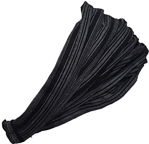 Gheri bomull elastisk hippie bohemisk bandana pannband randig svart