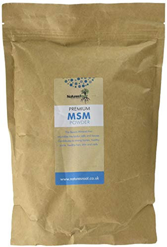 MSM Crystal Powder 1kg - Pure | Vegan | Methylsulfonylmethane | 99.9% Highly Dosed Sulpher
