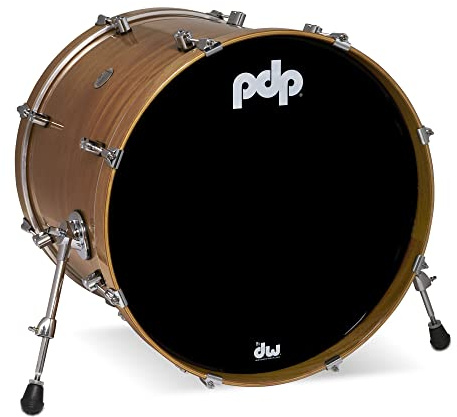 Pacific Drums Concept Maple Bass Drum, 22 x 18, Natural Honey Mahogany, Exotic