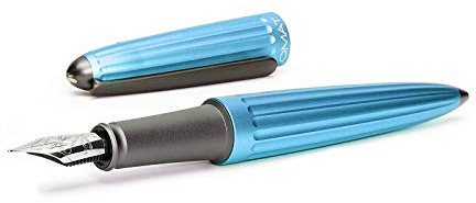 DIPLOMAT - Füllfederhalter Aero Türkis - Mittlerer Spitze - Schick und elegant - Langlebig - 5-Jahre-Garantie - Türkis