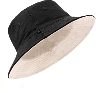 Zylioo XL Reversibel Bucket Hat Große Doppelseitig Anglerhut Beidseitig Fischerhut Sonnenhut Sommerhut Herren Eimerhut Für Kopf