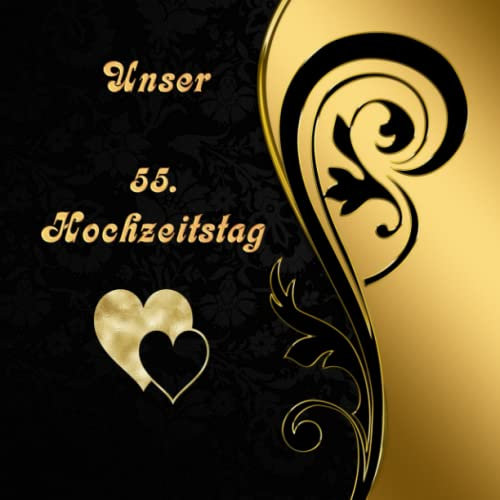 Unser 55. Hochzeitstag Platinhochzeit Fotoalbum & Gästebuch Hochzeitstagebuch Geschenkidee Platin Hochzeit Hochzeitsalbum Erinnerungsbuch ... 100 Seiten Bullet Journal Notizbuch 008