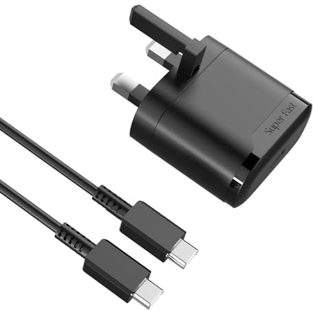 25W USB-C Fast Charger for Samsung Galaxy S26 S25 S24 S22 S23 S21 S20 | Fast Charger Plug USBC and Cable for A26 A15 A14 A56 A55 A54 A36 S26+ S23+ S21+ S26 Ultra S25 Ultra S24 Ultra