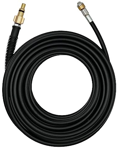 15 Meter Profi Rohrreinigungsschlauch Set für Hochdruckreiniger kompatibel mit u.a. Parkside Duro Ferrex Workzone Topcraft Kingcraft Lavor Lavorwash Trendline