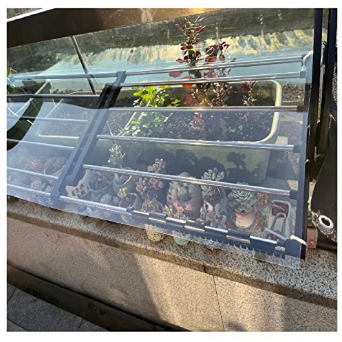 Durchsichtige Acrylplatte Polycarbonat-Kunststoffplatte, 1,2 Mm Dicke PC-Ausdauerplatte, Schlagfeste, Bruchsichere Gewächshausabdeckung For Dächer, Carports, Vordächer, Wintergärten ( Color : Clear-1.