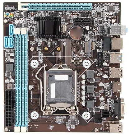 Carte Mère de Jeu H81, Micro ATX, Dual Channel DDR3, PCIe X16, M.2, SATA 6Gbs, USB 3.0, LAN 100 Mbps, LGA 1150, Interface Multimédia HD, VGA