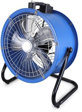 Floor Fan Four-Speed Adjustable Speed Portable Industrial Strong Axial Flow Fan 220V 370W Ventilation and Cooling Electric Fan,20inches