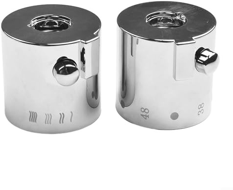 Cloudpower for Bathroom Kitchen Clear Temperature Marks Shower Temperature Control Handle Knob Chrome Thermostatic Handle