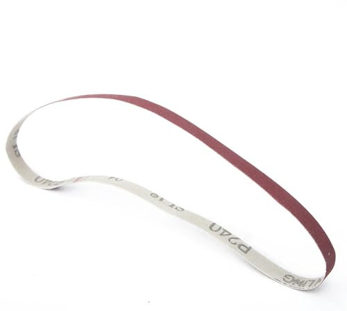 Nastro abrasivo Kit a grana fine in ossido di alluminio Strumento abrasivo Nastro abrasivo Levigatrice for carta vetrata in ossido di alluminio Cinturino abrasivo 533 X 9 mm.(800)