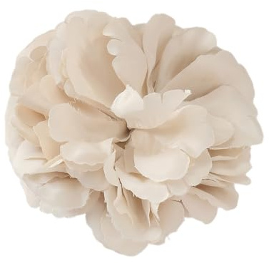 Beimus Blumen-Brosche, große Stoffblumen-Anstecknadel, zarte Kragennadel für Reisen und Freizeit, unisex, Aprikose