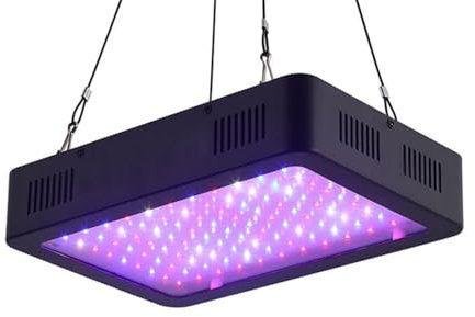 Plant Grow Light, Plant Growth Light, Full Spectrum LED Growth Light, with Fan Cooling 600W/1000W for Indoor Growth(600W)