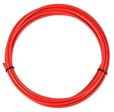 LUOKEKE Fahrrad Bremszug 300CM Draht for Fahrrad Bike Schalthebel Umwerfer Brems Kabel Shift Kabel Rohr 4mm/5mm MTB Road Bike Shifter Brems Kabel Linie Rohr Bremszug Fahrrad(Shift Red)