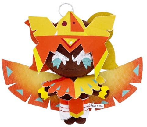 Super JAKES Shadow Milk Cookie Plush, Cookie Run Kingdom Plushies Pillow for Game Fans,Stuffed Figure Doll Birthday for Boys Girls (Golden Cheese)