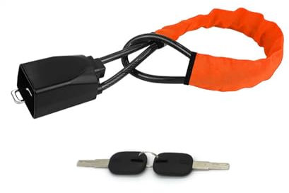 WSXCDE Auto Lenkradkralle, für Mercedes Benz E-Class W212 2009 2010 2011 2012 Einziehbares Auto Lenkradschloss Lenkradsperre Wegfahrsperre, Lenkradkralle mit Zahlenschloss,D