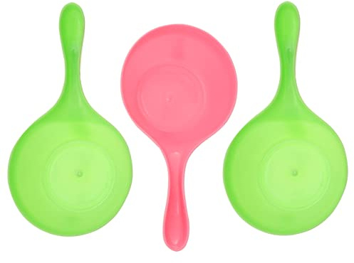 Toyvian Lot De 3 Gobelets De Lavage De Tête Pour Enfants Gobelets De Lavage De Cheveux Pour Nourrissons Gobelets De Bain Cuillères À Eau Pour Gobelets De Lavage De Cheveux Pour Bébé
