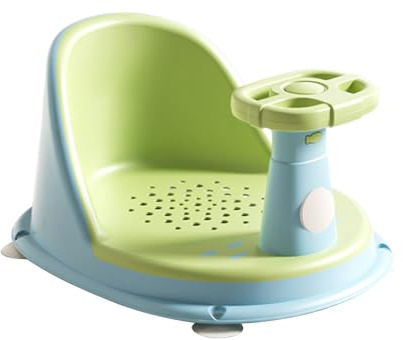Rrlihjgu Silla De Baño Para Bebé - Asiento De Bañera Antideslizante Para Bebé | Soporte De Baño Cómodo Portátil Para Niñas Niños Viajes Playa Hogar Acampada