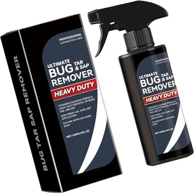 Détachant de goudron automobile nettoie en toute sécurité les déjections d'oiseaux des surfaces en verre de peinture, métal, adapté pour le revêtement en céramique, solution de nettoyage de voiture