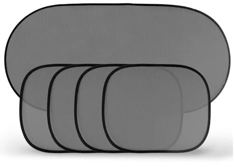 Pare-Brise Pare-Soleil Pare-Brise Pliable Réflecteur Protecteur Fenêtre(5-pc)