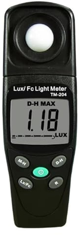Ljusmätare, TM-204 Integrerad Digital Ljusmätare Lux Fotometer For Fotografering Och Trädgårdsskötsel