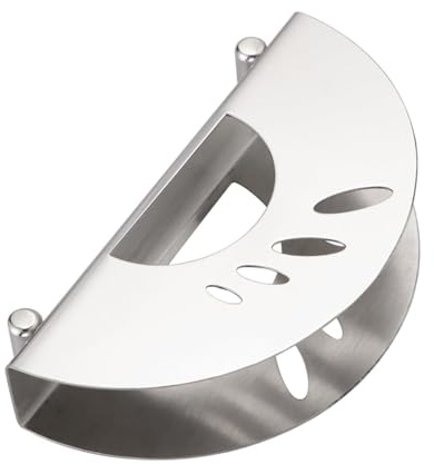 Boîte à mouchoirs Porte-serviettes en acier inoxydable, distributeur de mouchoirs Nickel brossé for Restaurant et maison Porte-mouchoirs décoratif
