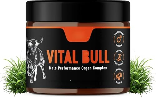 Organo di manzo di toro per uomo con fegato allevato ad erba, midollo osseo - manzo liofilizzato per supporto nutritivo