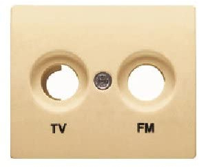 Bjc iris color - Tapa toma tv-fm serie iris/aura dorado odisea