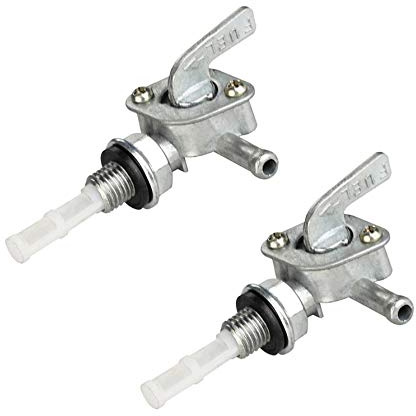 iwobi 2 Pièces Robinet Réservoir Essence, Robinet à Essence Moto pour Velomoteur,Cyclomoteur