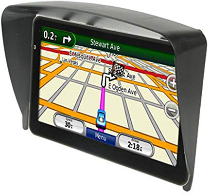 subtel - Pare-Soleil Universel pour Navigation GPS de 7 (Diagonale de 17,8cm) - à Clipser pour évitez Les Reflets Lorsque Vous utilisez Votre GPS en Voiture ou Camion Poids Lourd