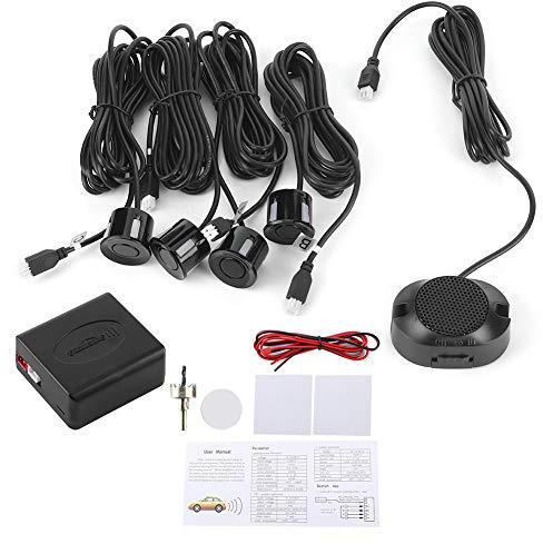 Akozon Capteur de stationnement Capteurs de stationnement Système de de recul Kit d'assistance à la marche arrière avec alarme sonore
