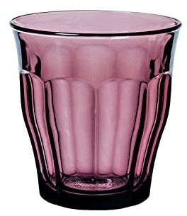 Duralex Set de Verres Picardie 250 ml Violet (4 Unités)