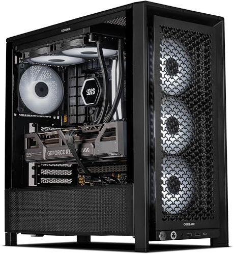 SCAN 3XS Gaming PC | RTX 5070 Ti | Ultra 7 270K | 32GB DDR5 | 2TB SSD | Windows 11 | Wi-Fi | Bluetooth | CX 750W PSU | 240mm Liquid Cooler | AURA RGB Lighting | High-Airflow Frame 4000D Chassis
