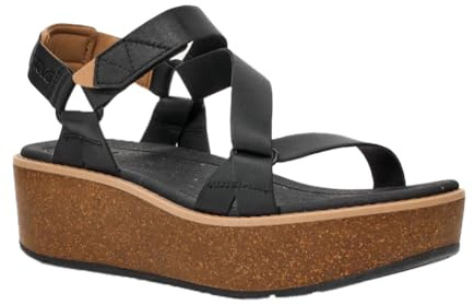 Teva Damer W Madera Wedge Sandal, svart, 41 EU