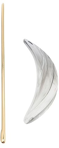 TOPPERFUN 2stücke Haarstab Für Frauen Brötchen Pferdeschwanz Haarschmuck Zubehör Haar Styling Werkzeuge Für Party Kostümball Auftritt Verabredung Sport