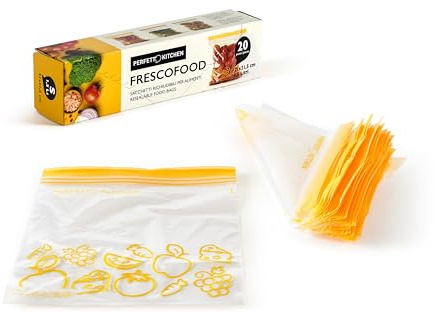 Sachet réfrigérateur/congélateur coll. Frescofood - Lot de 20 pièces - 21 x H 21,5 - S