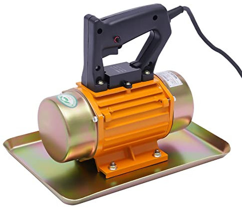 Vibromasseur pour plaques de béton, machine à lisser vibrante portable, compresseur de béton, vibromasseur de plaque plate en béton, pour projets lisses de béton, construction de routes, construction