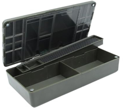 JISADER Boîte de Stockage pour Accessoires de Pêche Carpe