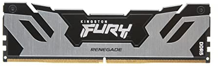 Kingston FURY Renegade DDR5 Argento/Nero XMP 24GB 8800MT/s CL42 CUDIMM Memoria Gaming per Computer Modulo Singolo - KF588CU42RS-24