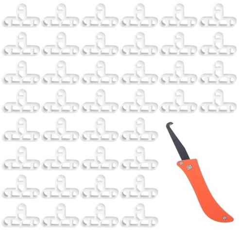 200Pcs 10mm Tile Spacers, Tile Gap Removal Tools, T-Shaped Plastic Slab Brick Spacers, Used for DIY Paving Tiling Wall Tiler Leveling System Tool
