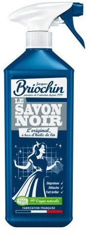 Briochin Savon noir en spray, 100% naturel, sans solvant, toutes surfaces - Le spray de 750ml