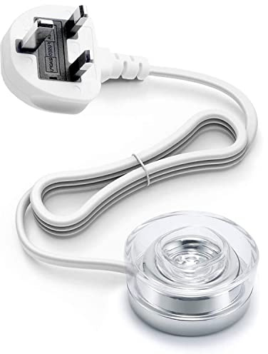 Electric Toothbrush Replacement Charger Base Compatible with Philips Sonic HX9300 HX9900 Series Inductive Charging Base Portable Waterproof Power Cord Environmental ABS for Travel