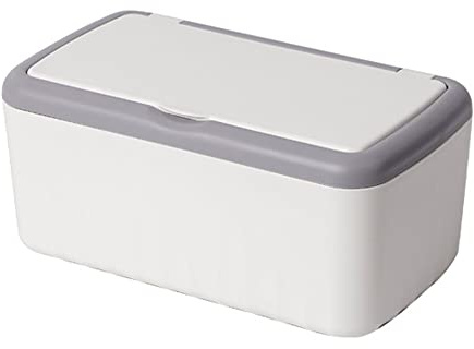 Eforcase Tissue Box with Lid, Modern Desktop Tissue Box Holder, Facial Tissue Dispenser Box, Cover Holder Napkin Organizer Wet Tissue Box with Lid Rectangular Storage Box Tissue Dispenser Box