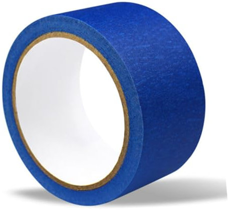 Lurrose Painters Tape Masking Blue Wide Masking Tape for Printers Easy Removal Clean Grip Cover