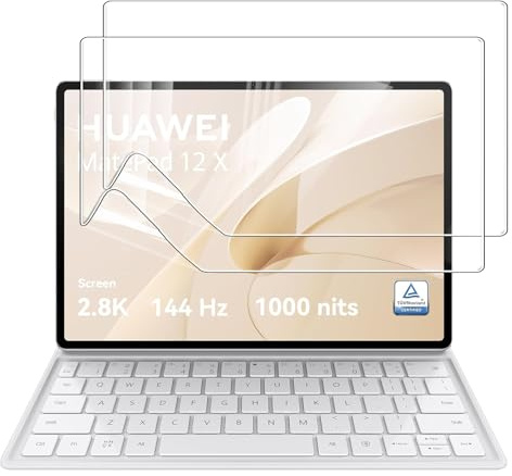 KUSINHOKA [2 Pack] Screen Protector for HUAWEI MatePad 12 X,HD Scratch Resistant Sensitive No Bubbles Touch Sensitive PET Screen Protector,Transparent