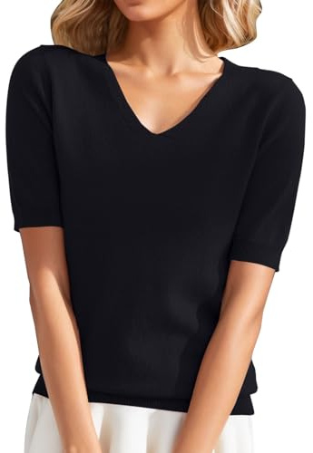 Camice Donna Cotone in Saldo Maglia Fucsia Donna in Saldo Camicia Cotone Righe Raso Rossa Curvy Maglie Verde Militare Maglietta Rosa Maniche Corte Tinta Unita Magliette Girocollo Manica Corta