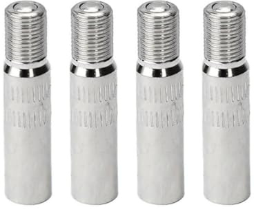 Reifenventilverlängerung, Auto Ventilkappen Für Smart, Reifenventilverlängerung, Autoreifen Ventil, Ventilverlängerung Autoventil, Ventilverlängerung Autoventil Set (4 Stück 39mm)