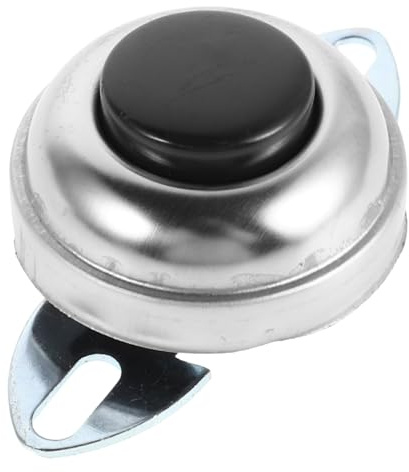 Cabilock Botón de Bocina Inalámbrico Metálico para Tractor y Vehículo Eléctrico, Resistente al Agua Activación Rápida para Diversas Aplicaciones