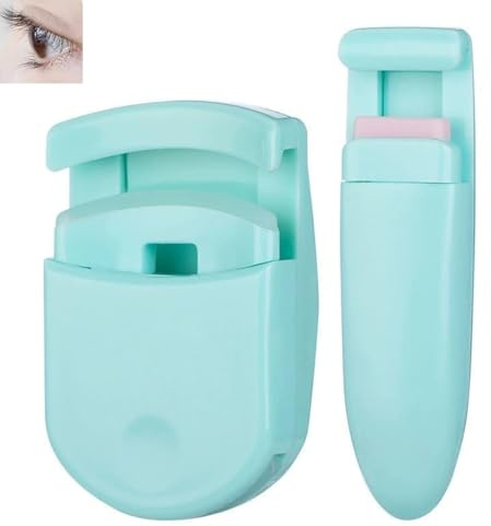 Wimpernzange aus Kunststoff, sanftes Wimpernwerkzeug, tragbarer Reise-Wimpernbieger, für alle Augenformen, knickfreies Design Reise-Make-up, unverzichtbar (lila)