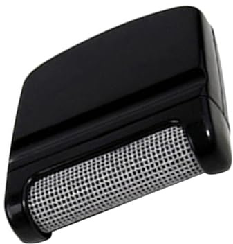 Quitapelusas para Ropa Manual Negro de Abs y Alumina | Mango Ergonómico de Agarre Fácil, Uso Seguro, Ligero y Delicado Prendas