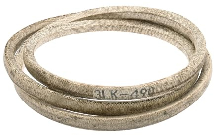 QUARKZMAN 3LK490 Cinghia Grigia, 3/8 x 49 Cinghia Aramidica A V Per Tagliaerba